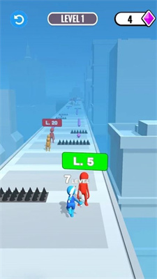 命中敌人跑图2