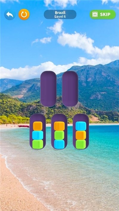 方块排序谜题3D图2