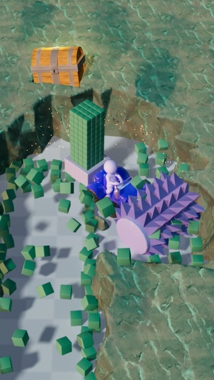 石头粉碎机3D图2