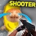 快乐香蕉猫射手攻击Banana Cat Happy Shooter