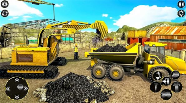 Coal Mining Game Excavator Sim游戏