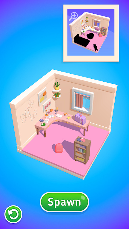 装饰房间3D图3