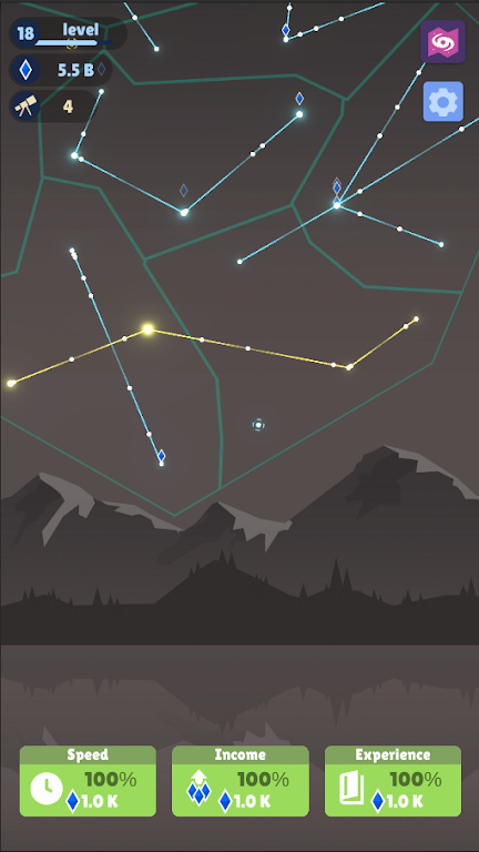 连接星星图3