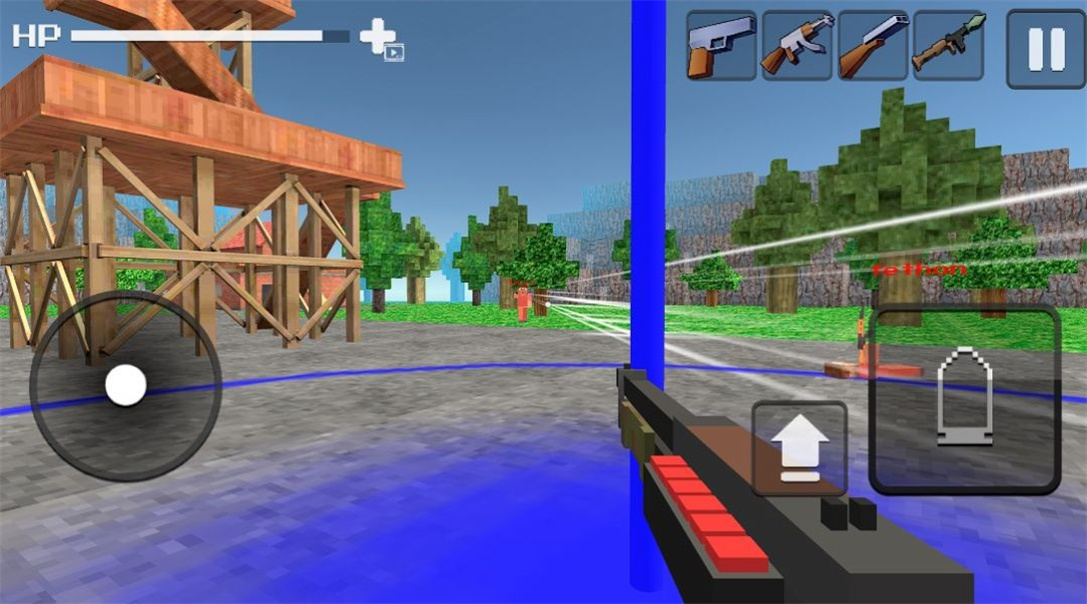 像素枪射击3D图1
