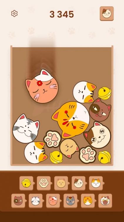 可爱的猫咪拼图游戏图3