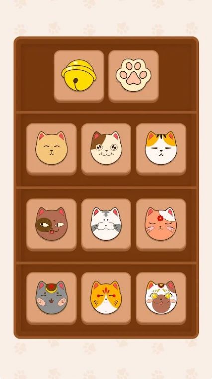可爱的猫咪拼图游戏图2