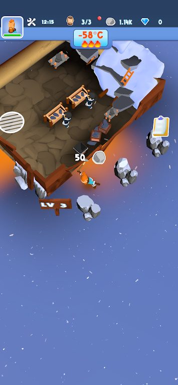 雪地生存建造游戏