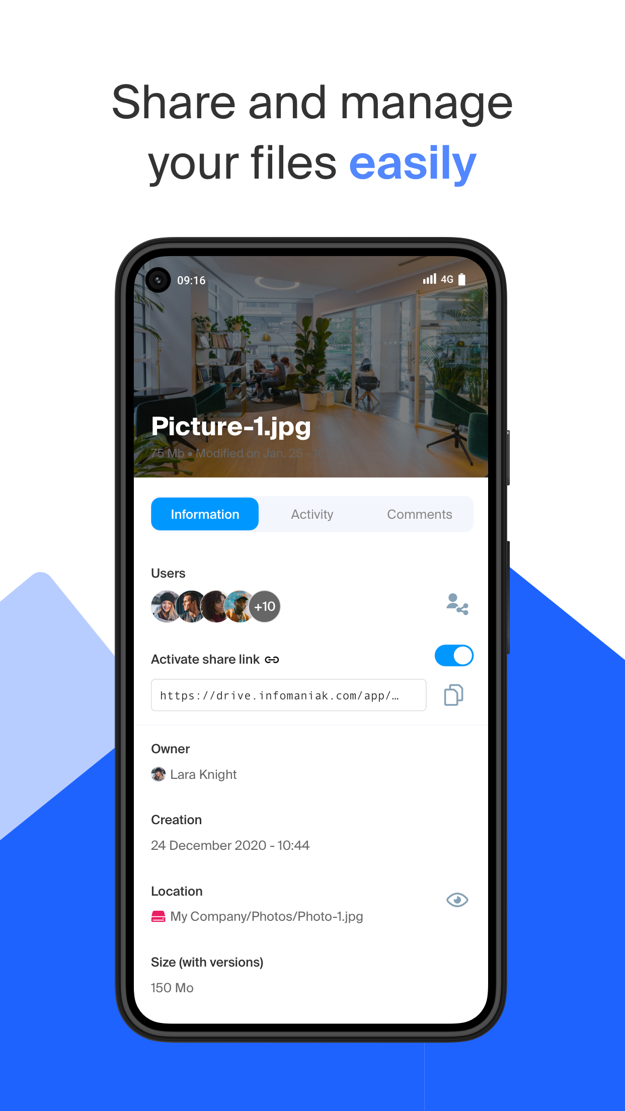 Infomaniak kDrive软件图4