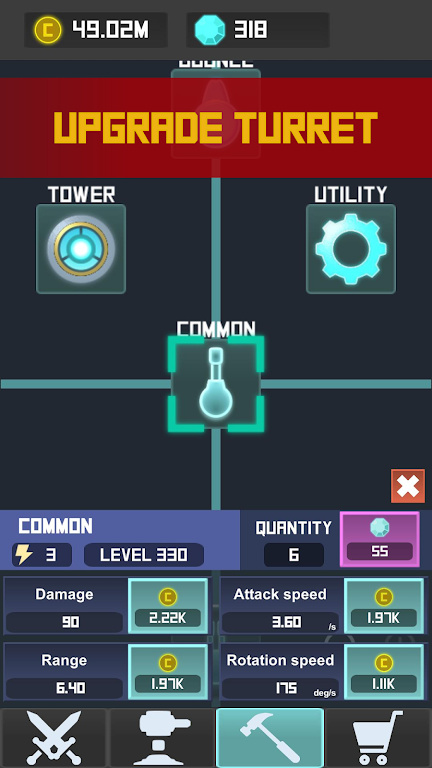 闲置塔防游戏图3