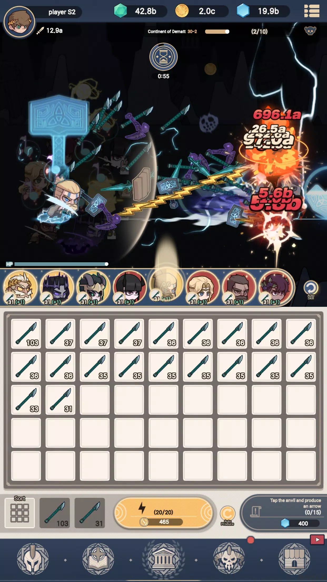 合成之神:闲置RPG游戏图3