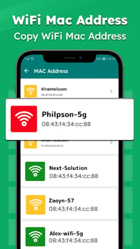 Wifi密码分析器软件图1