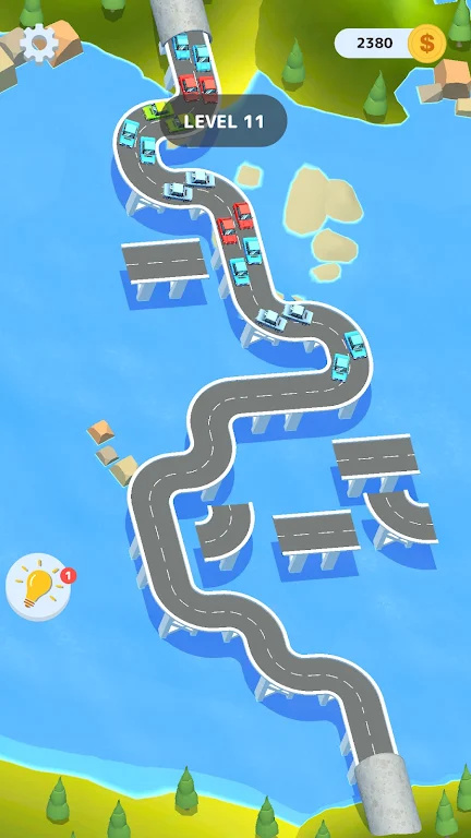水上道路排序游戏图1