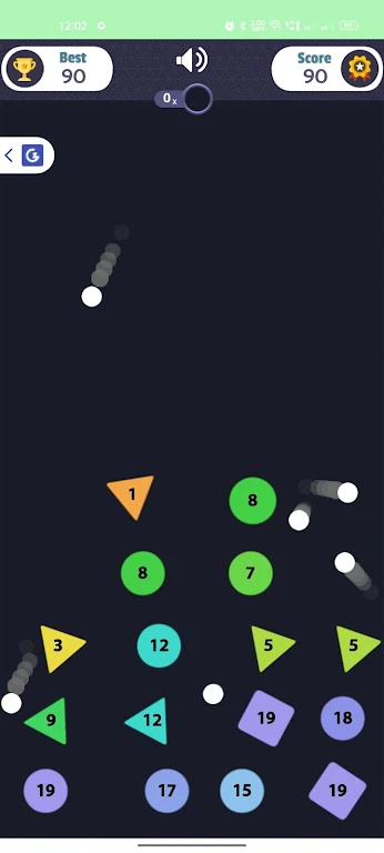 收集数字球游戏
