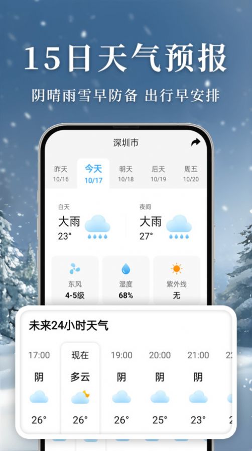 准雨天气图4