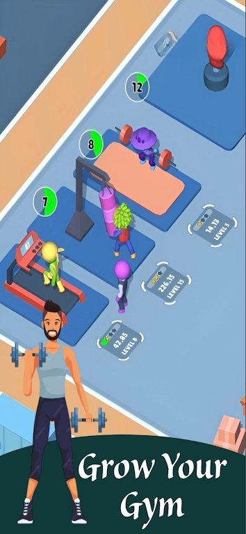 闲置健身房游戏图3