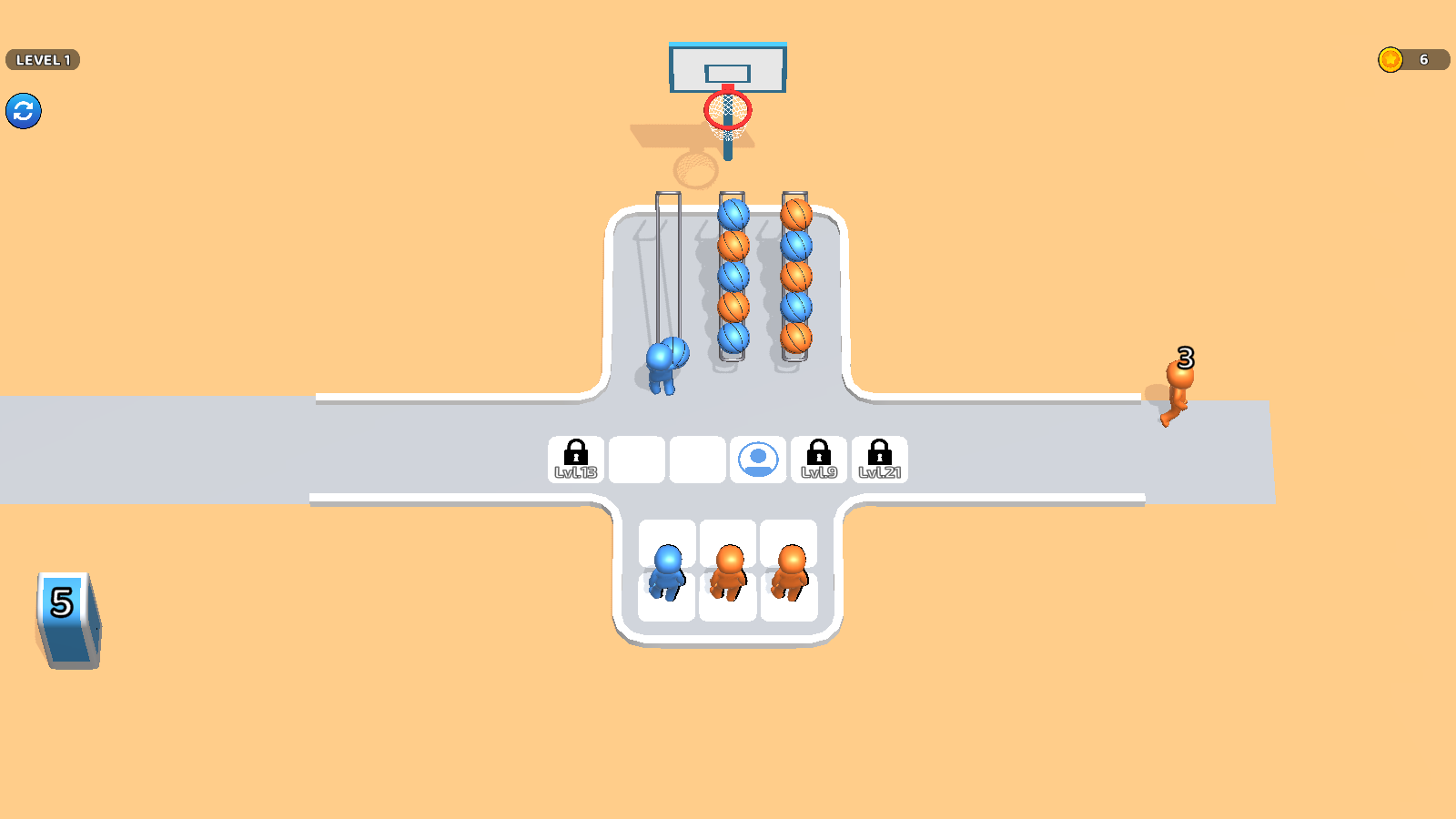 放入篮球消除游戏图2