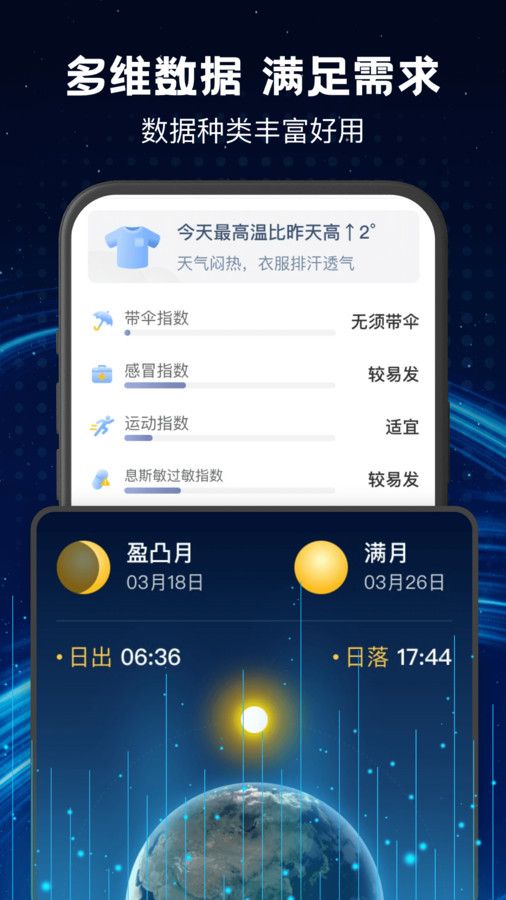卫星实时天气软件图1
