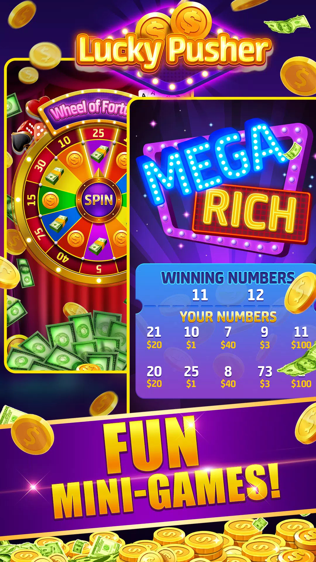 幸运推手游戏(Lucky Pusher)图2