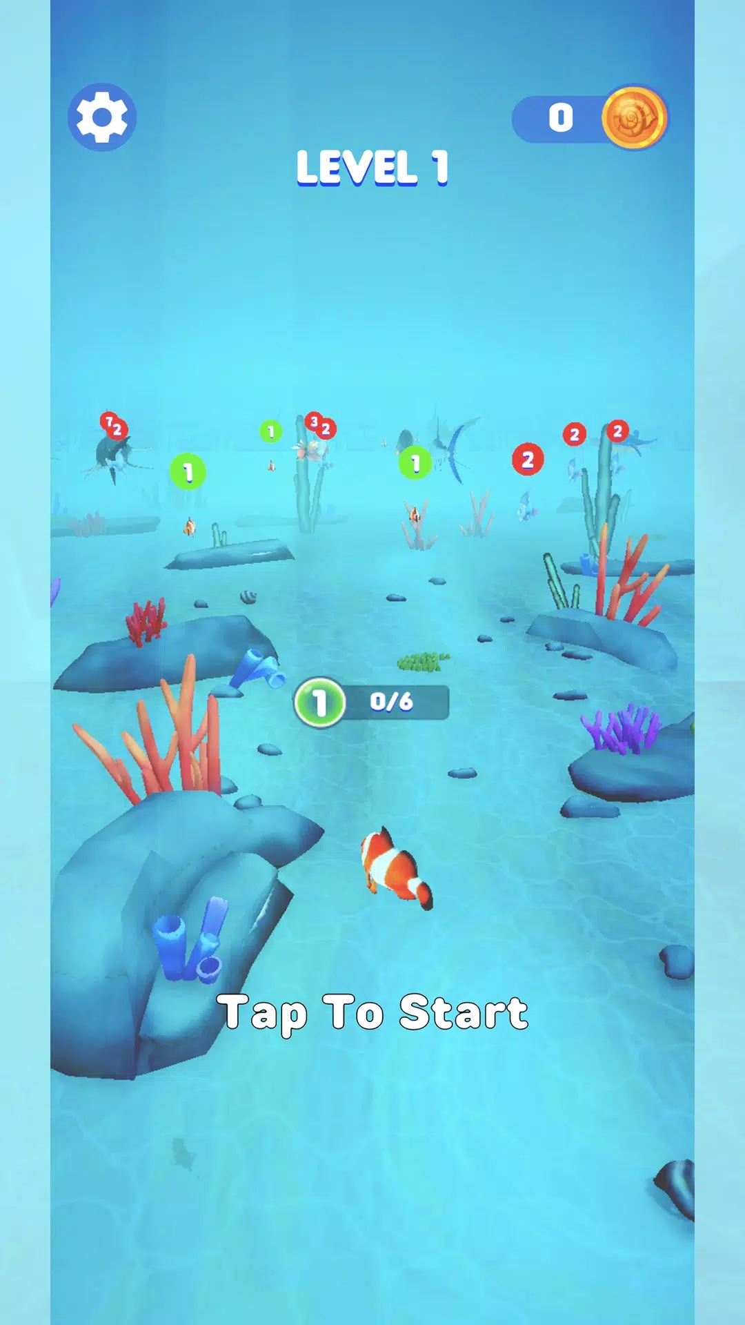 鱼冲刺游戏(Fish Sprint)图2