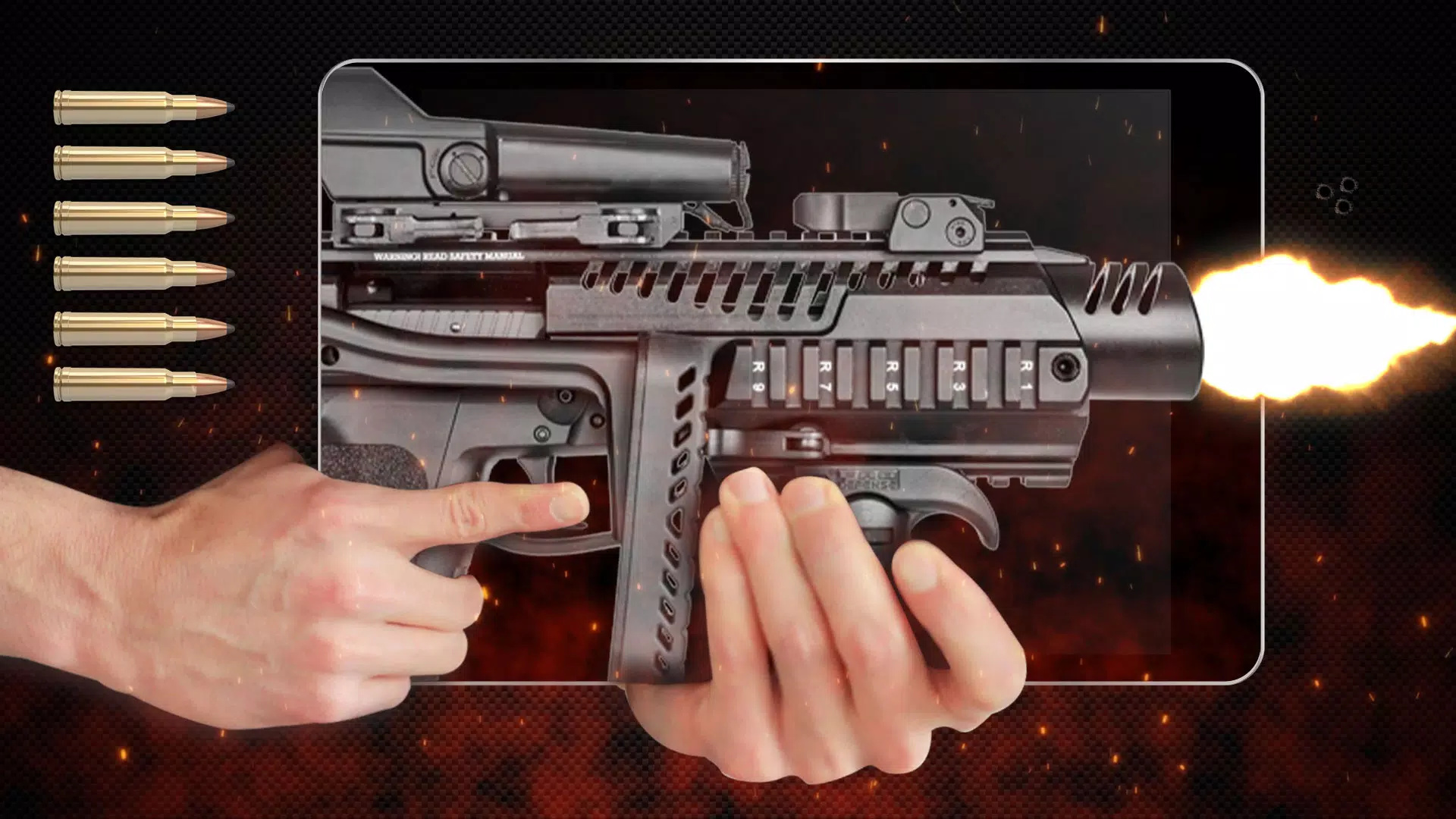 泰瑟和火武器模拟器游戏(Taser & Fire Weapons Simulator)图1