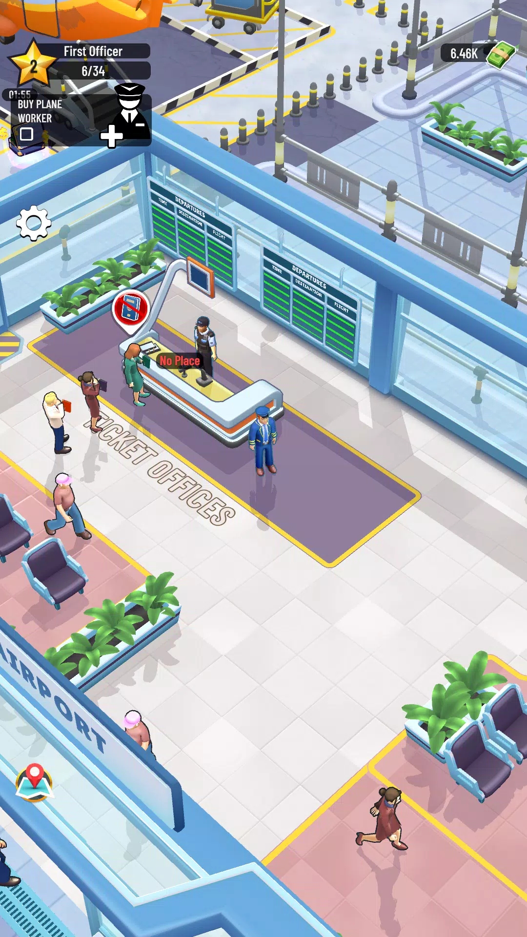 天空港游戏安卓版(sky harbour: airport simulator)图2