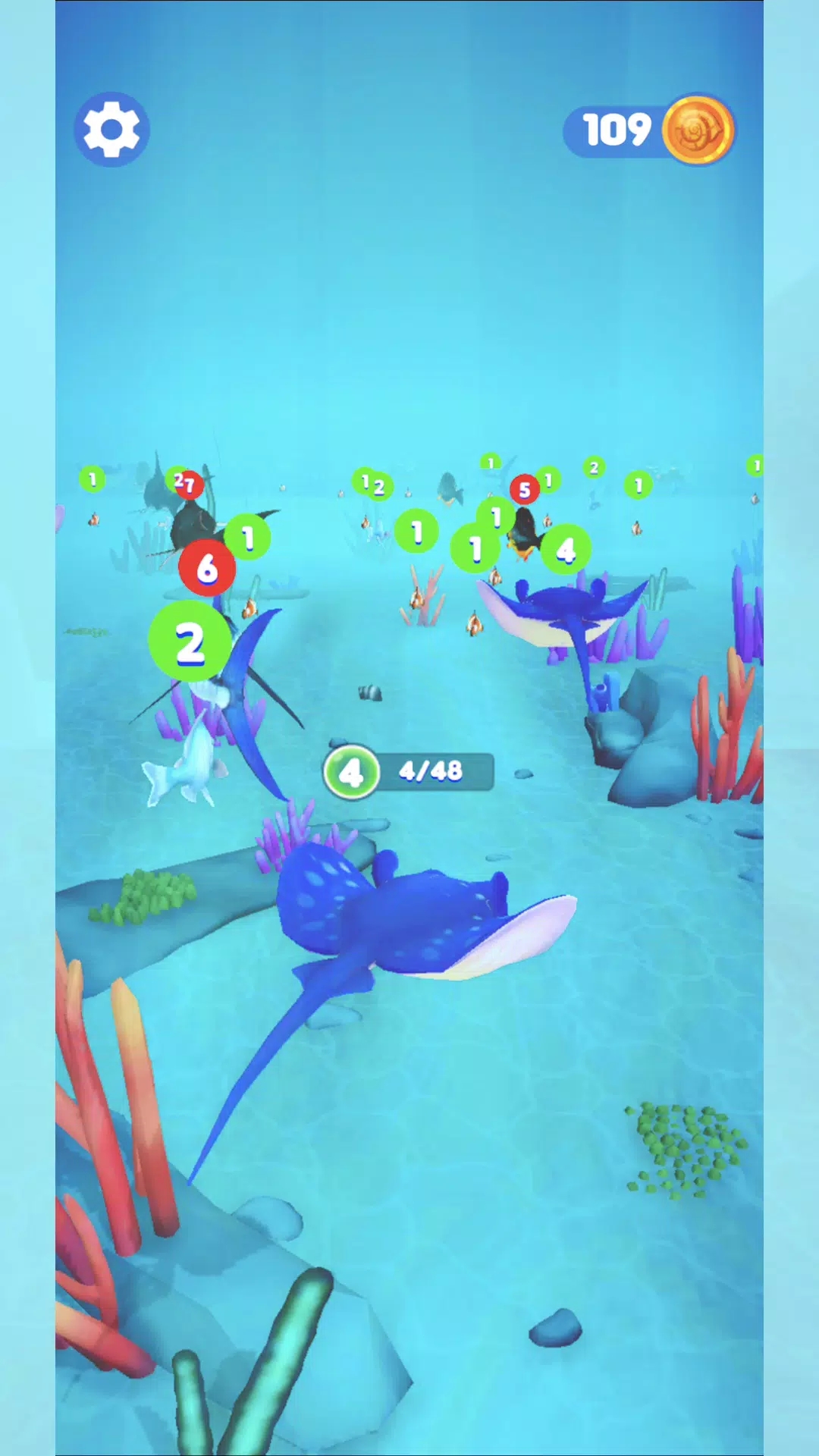 鱼冲刺游戏(Fish Sprint)图3