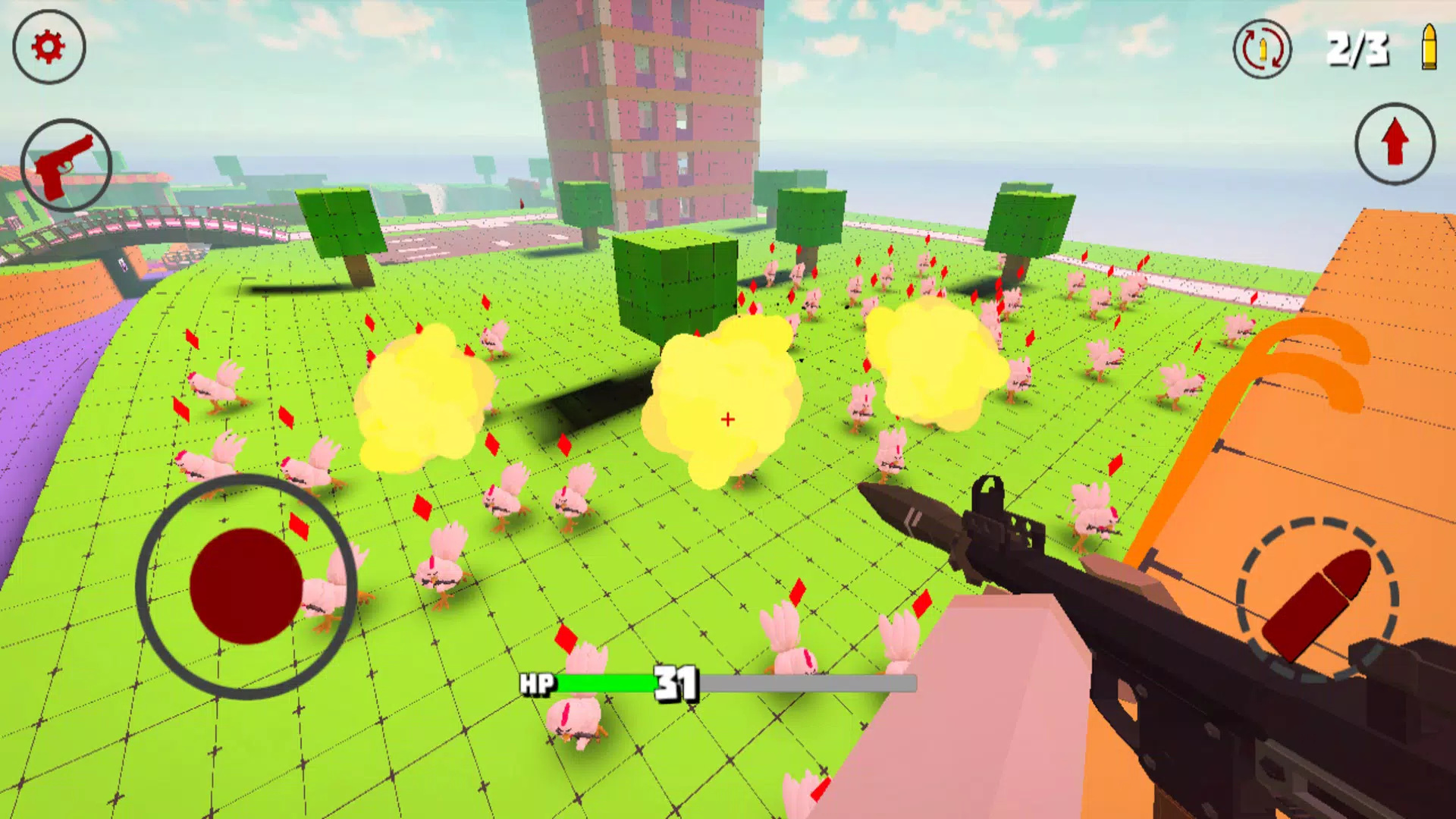 公鸡射击游戏(Rooster FPS Shooter Game)图1