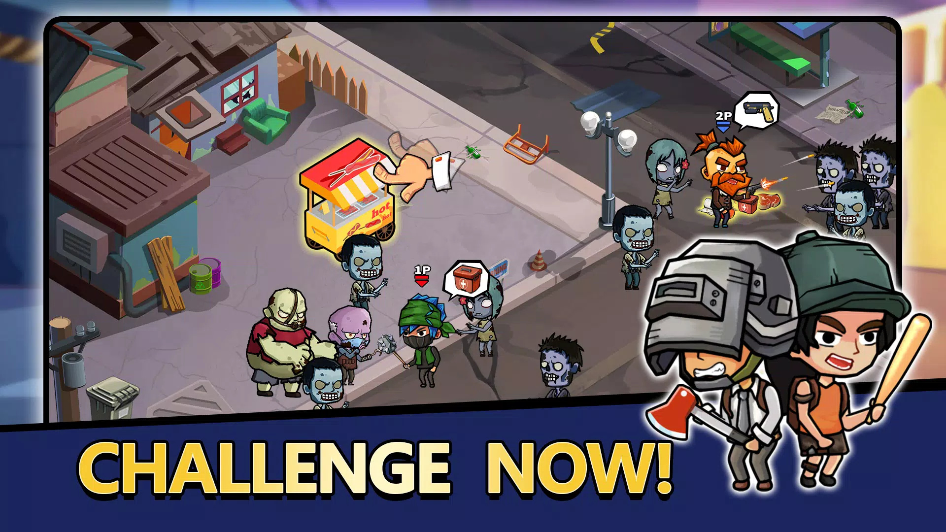 2人僵尸生存游戏(2 player zombie survival)图3