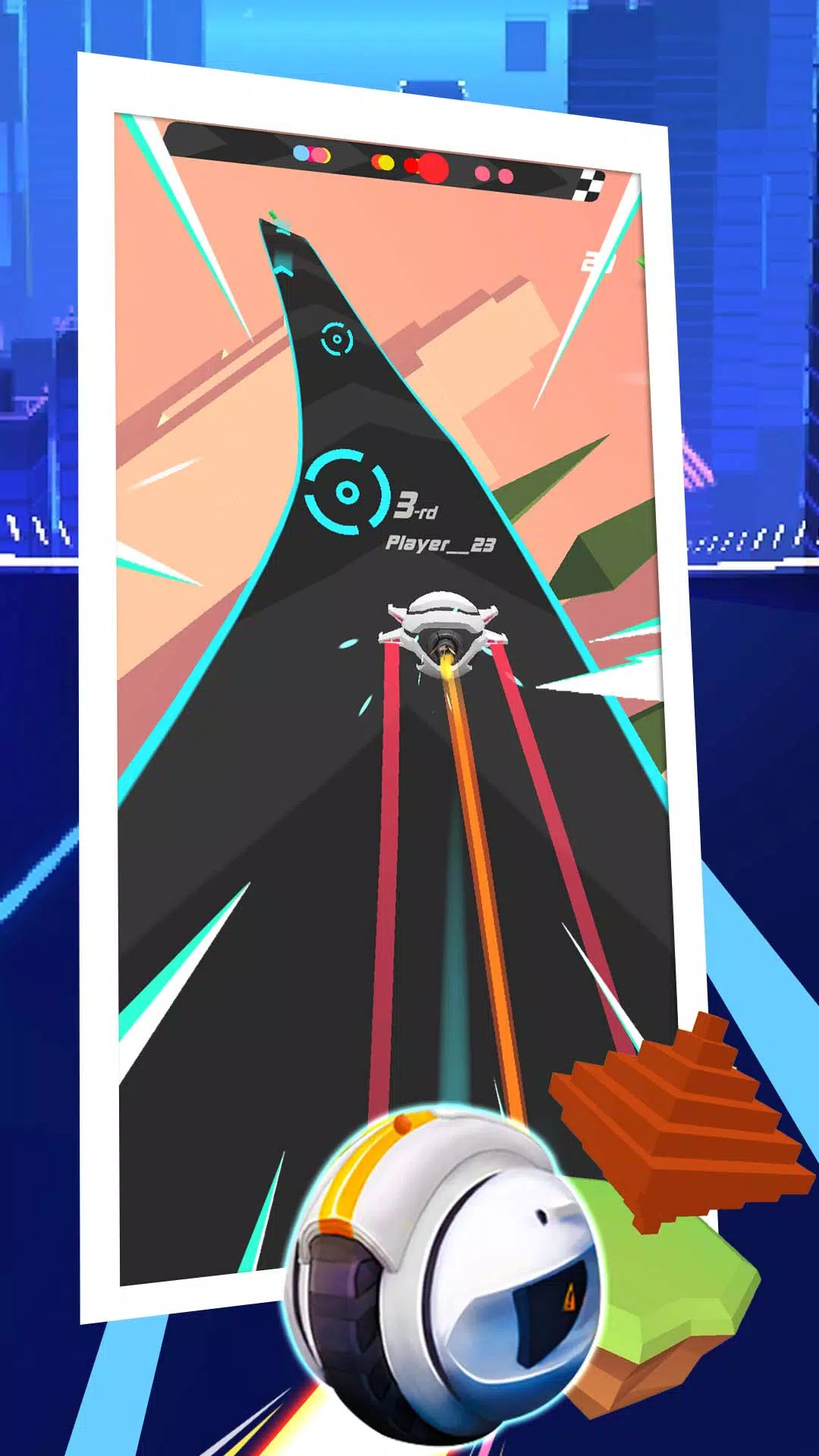 疯狂赛车大师游戏(Crazy Racing Master)图1