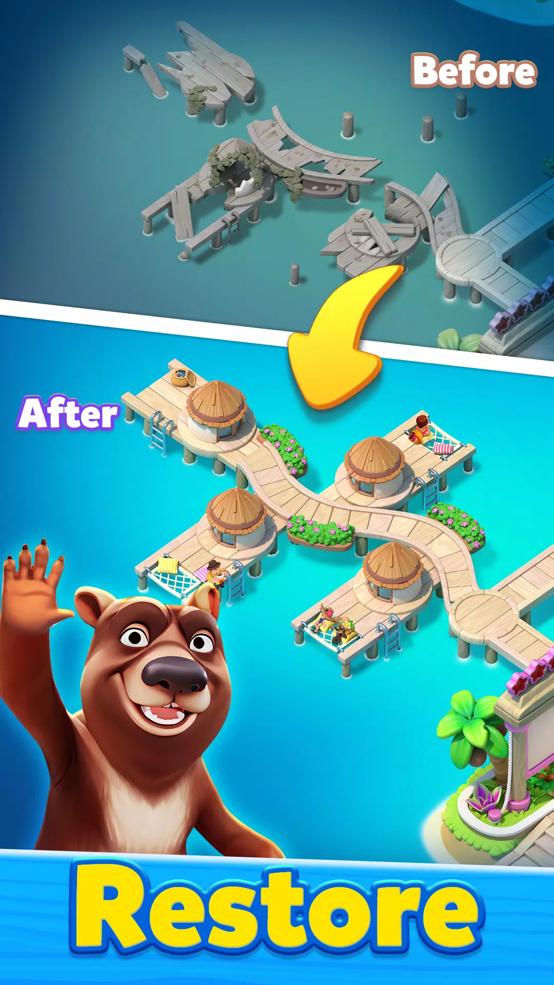 岛屿飞溅游戏(Island Splash)图1