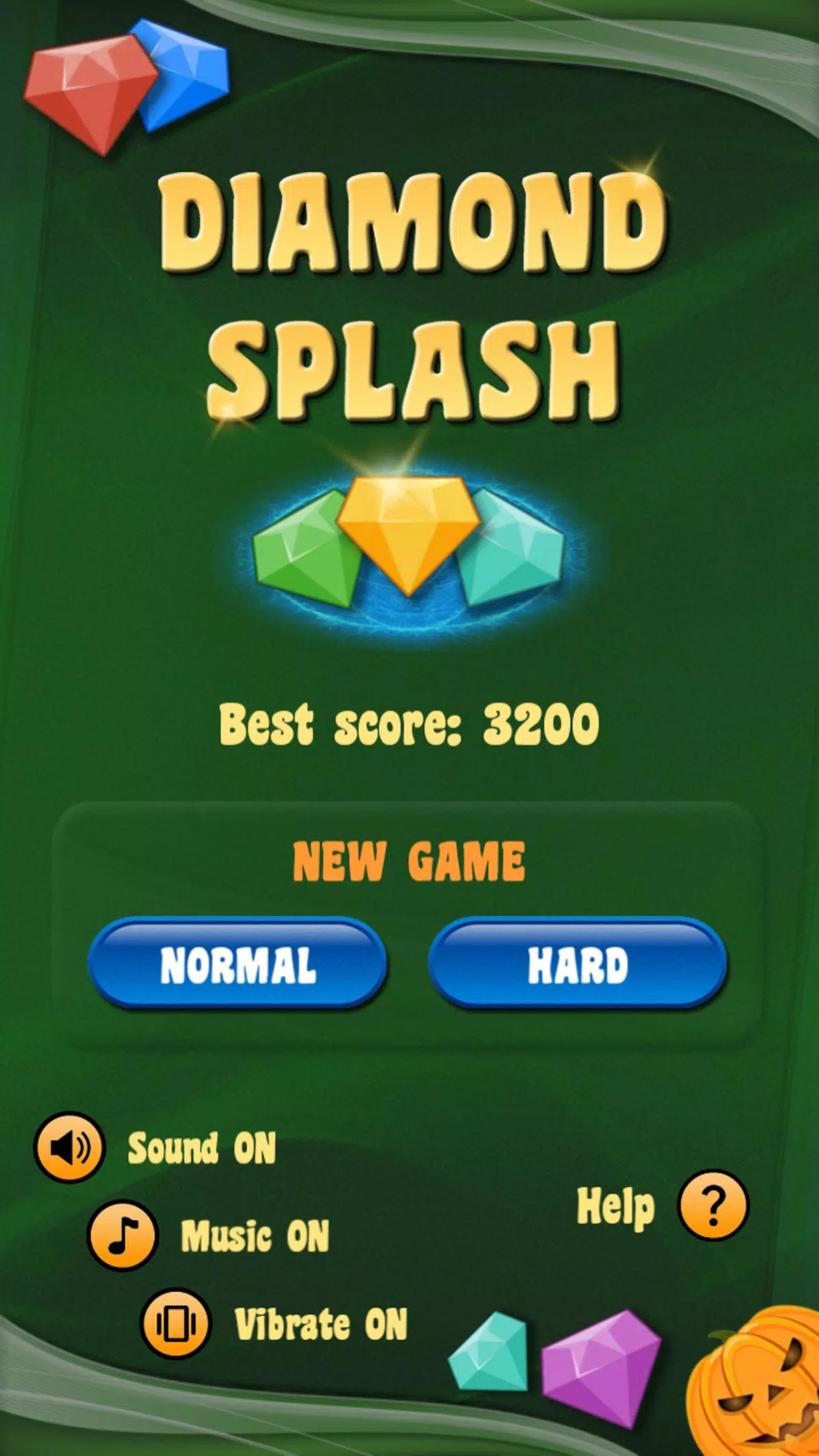 钻石飞溅游戏(Diamond Splash)图2