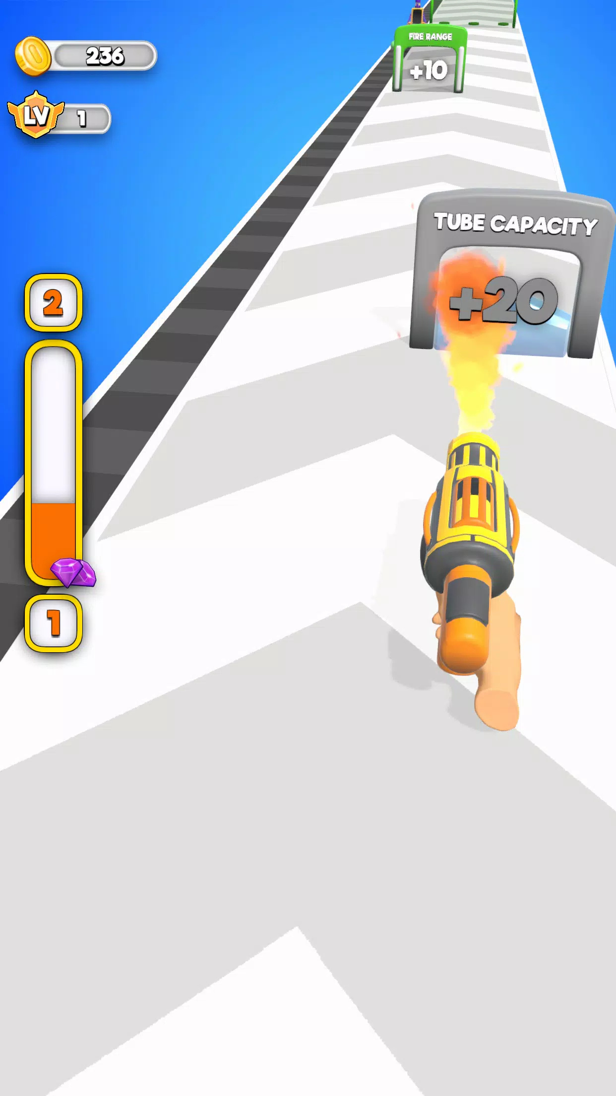 火焰般的奔跑游戏(Flaming Run)图1