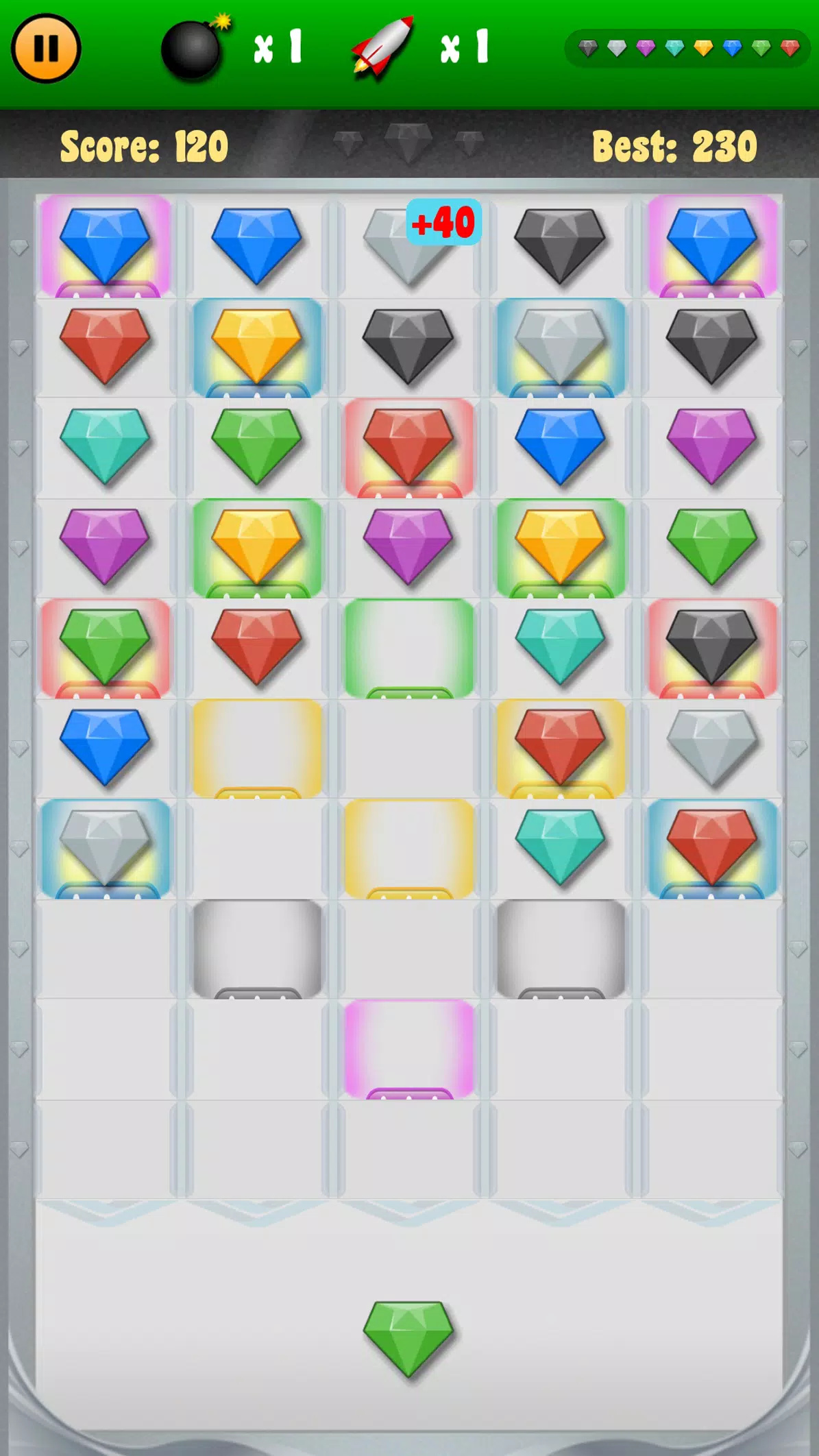 钻石飞溅游戏(Diamond Splash)图1