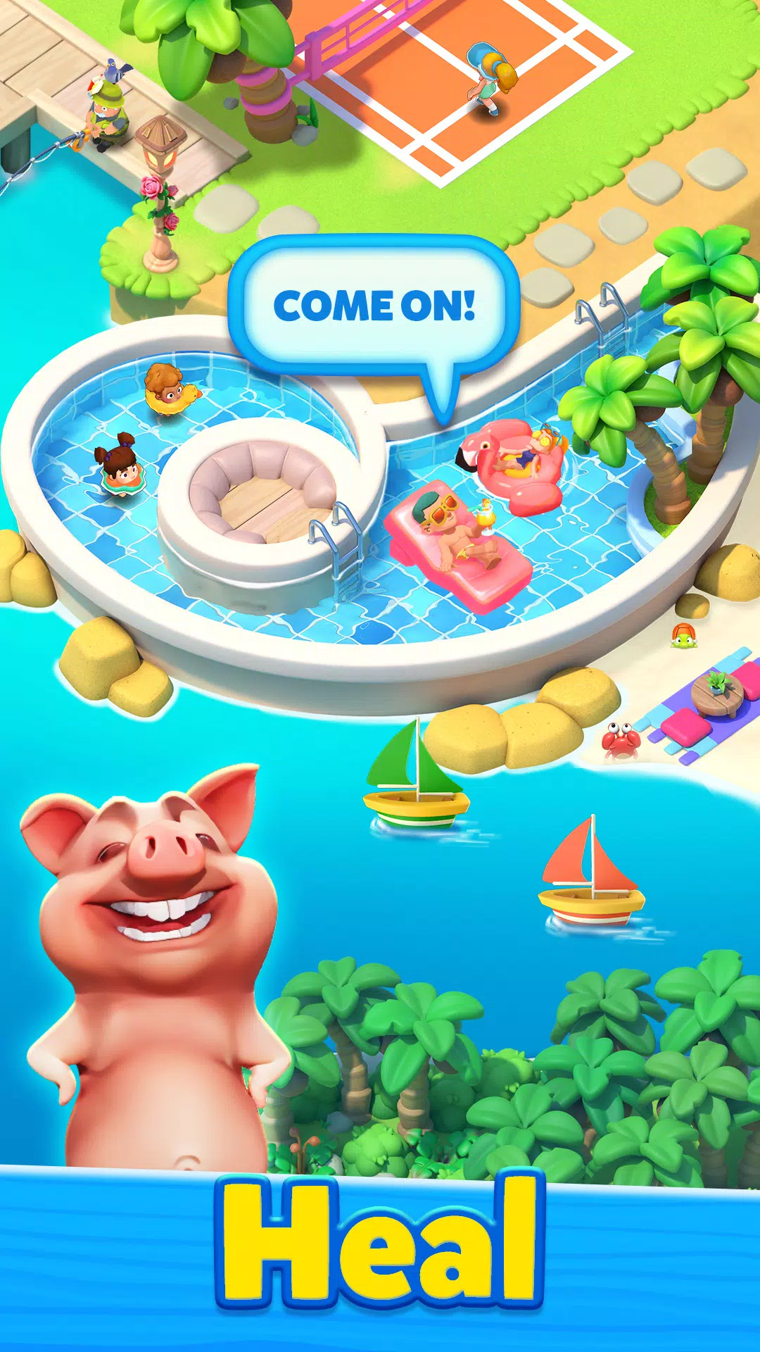 岛屿飞溅游戏(Island Splash)图3