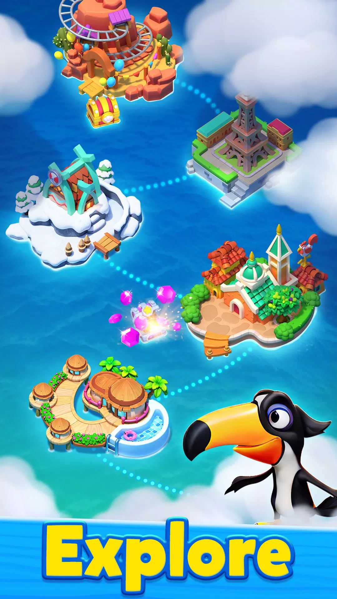 岛屿飞溅游戏(Island Splash)图2