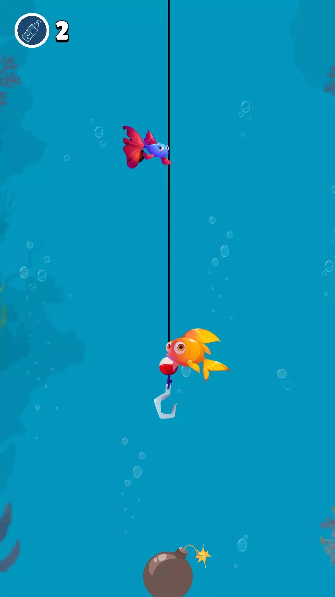 毛茸茸的钓鱼游戏(Fluffy Fishing)图3