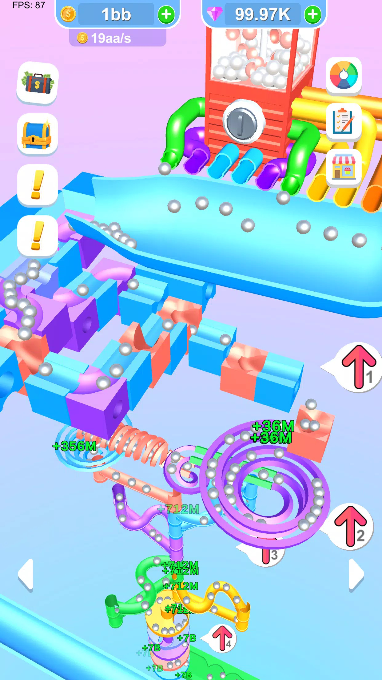 落球冲刺游戏(Ball Drop Dash)图2