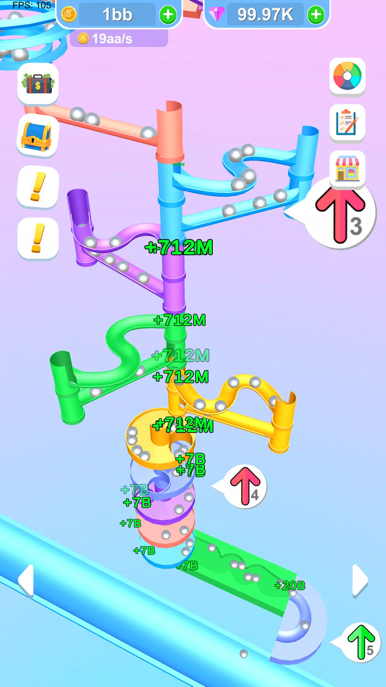 落球冲刺游戏(Ball Drop Dash)图3