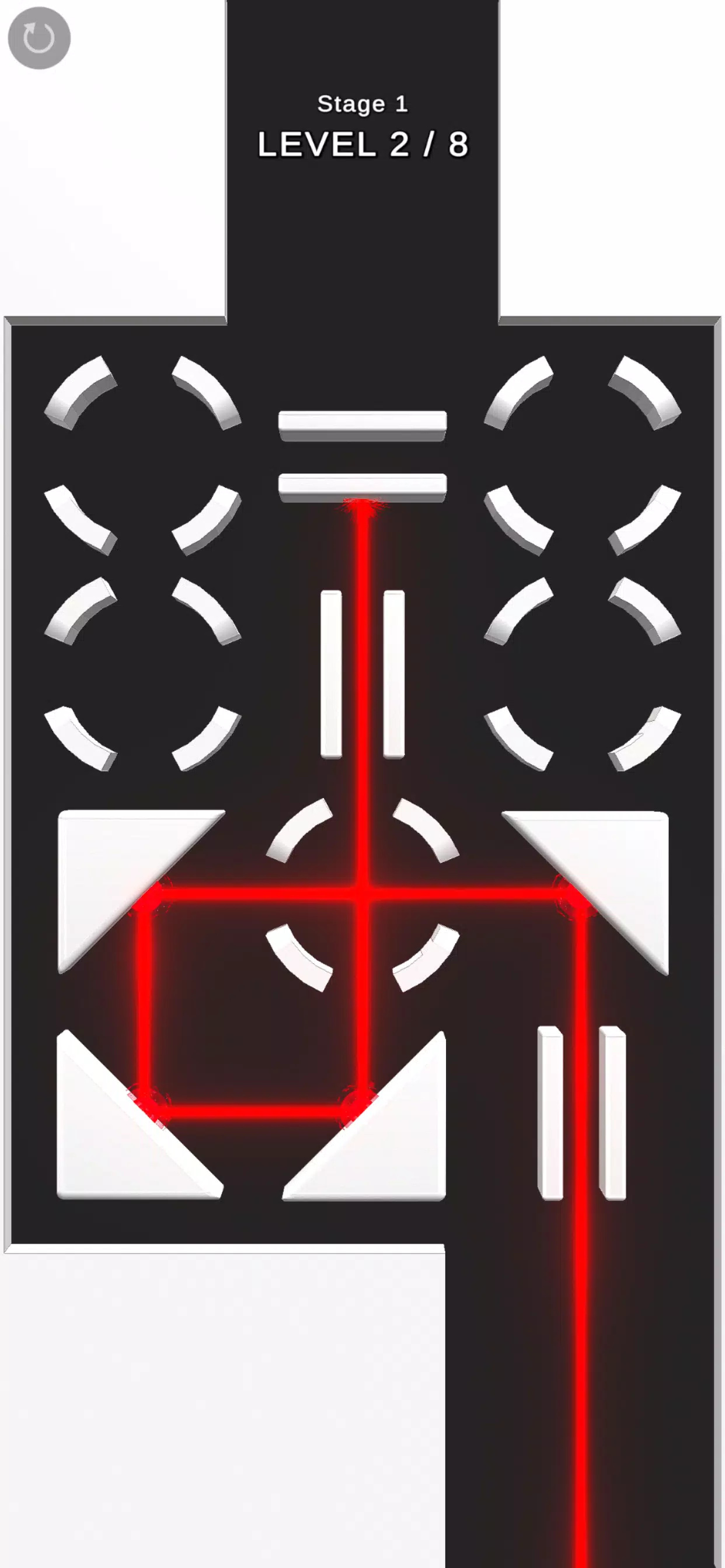 激光束路游戏(Laser Beam Way)图2