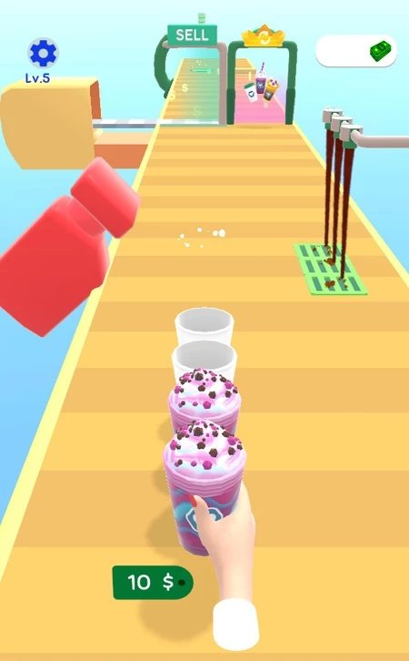 咖啡堆叠跑酷游戏(Coffee Stack)图1