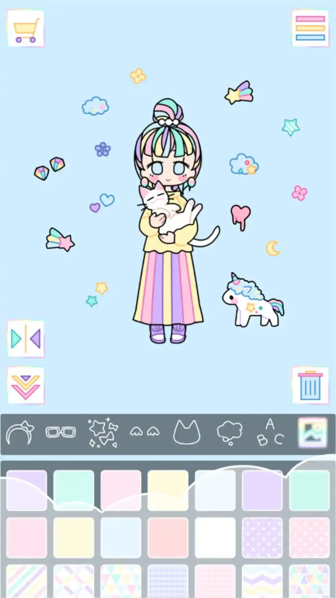 樱花下的可爱女生游戏图2