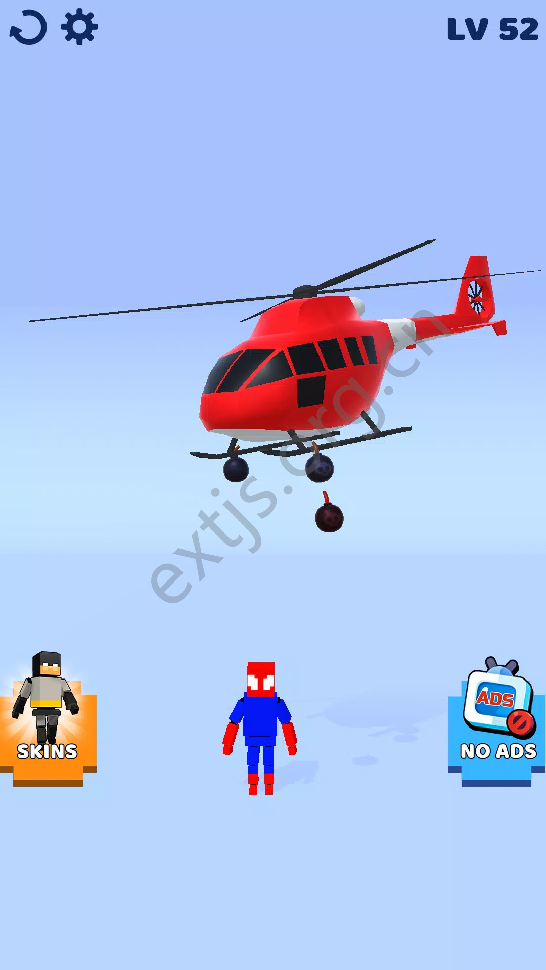 打破英雄假人布娃娃游戏(Break Hero Dummy Ragdoll)图1