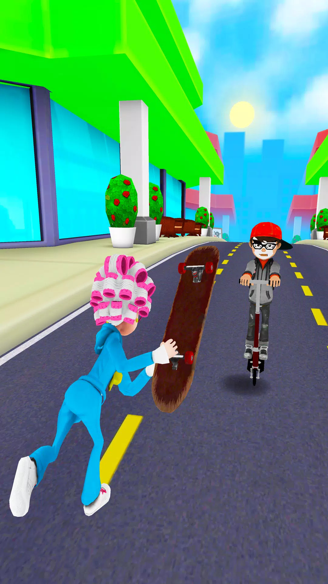真正的滑板自行车冲浪3D游戏(Real skate Cycle Surfer 3D)图2