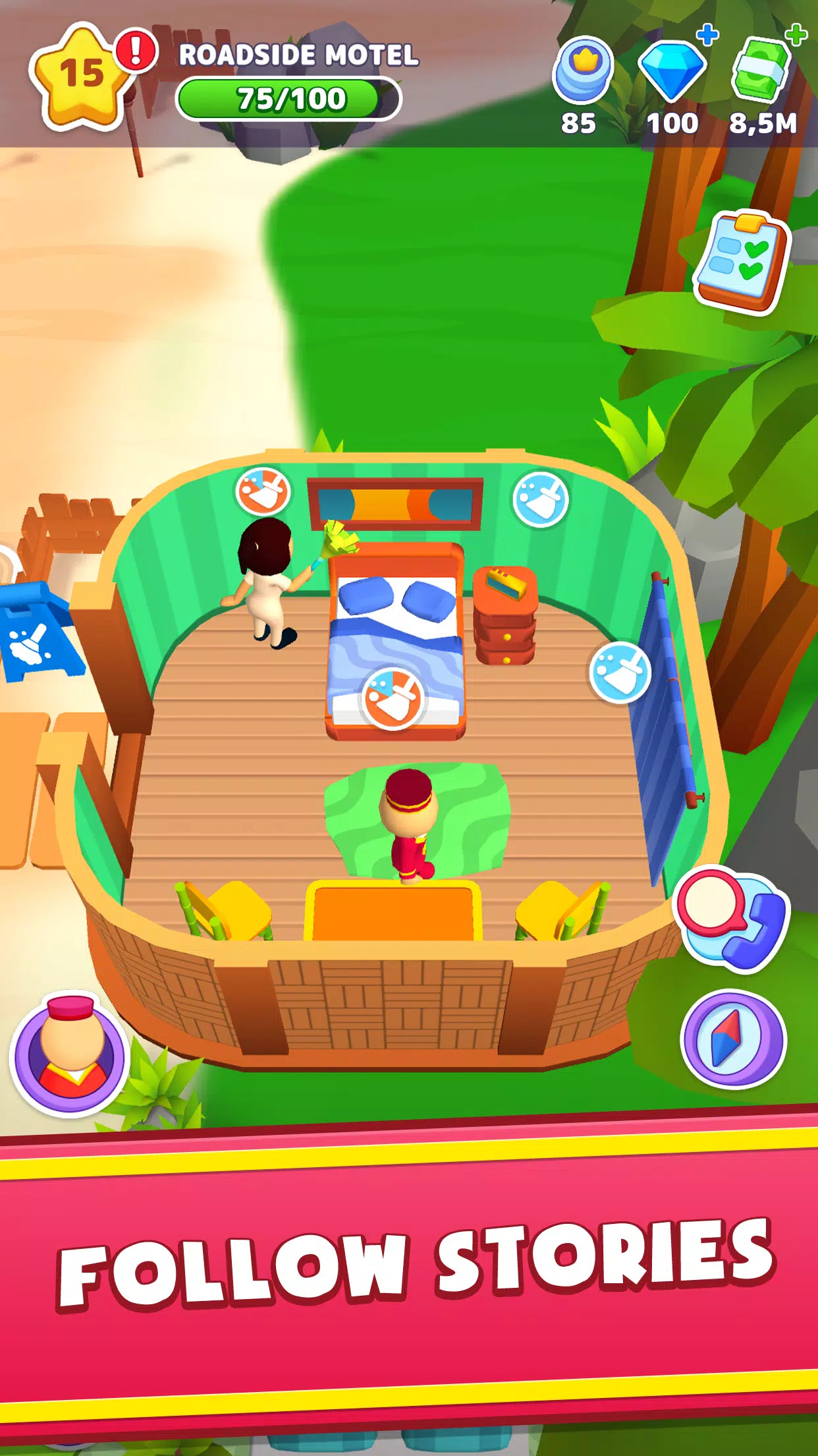 我的完美岛小酒店游戏(My Little Hotel: Perfect Island)图2