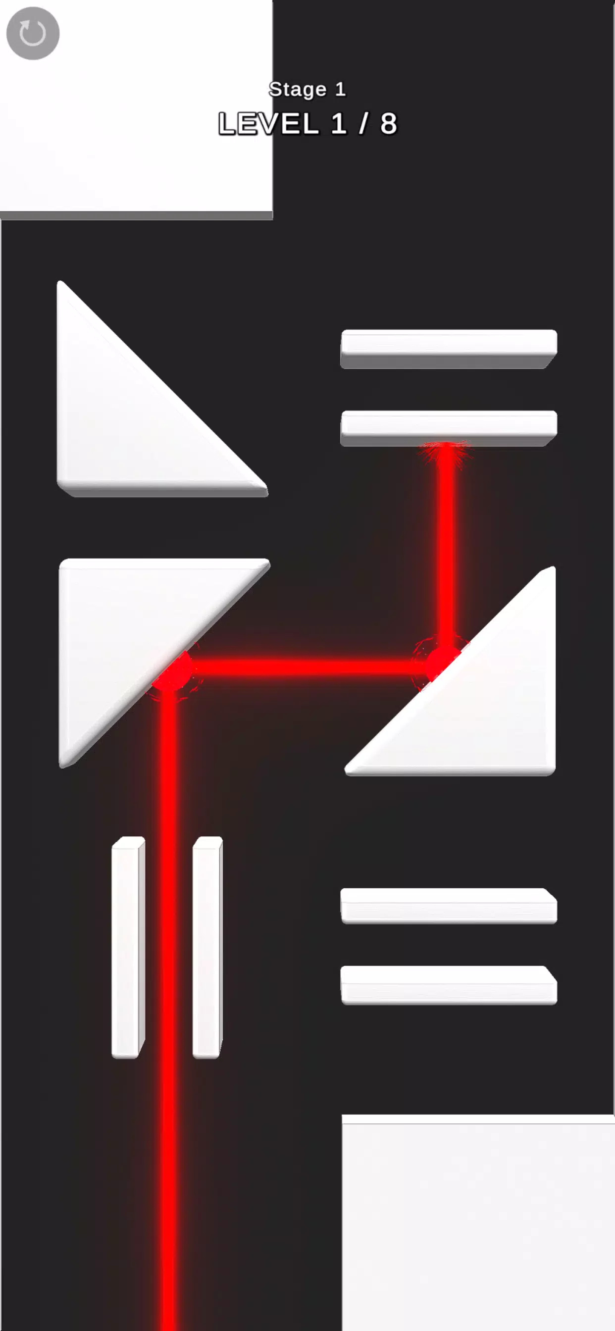 激光束路游戏(Laser Beam Way)图1