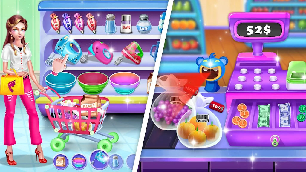 蛋糕师傅烹饪游戏(Cake Maker Chef Cooking Games)图3