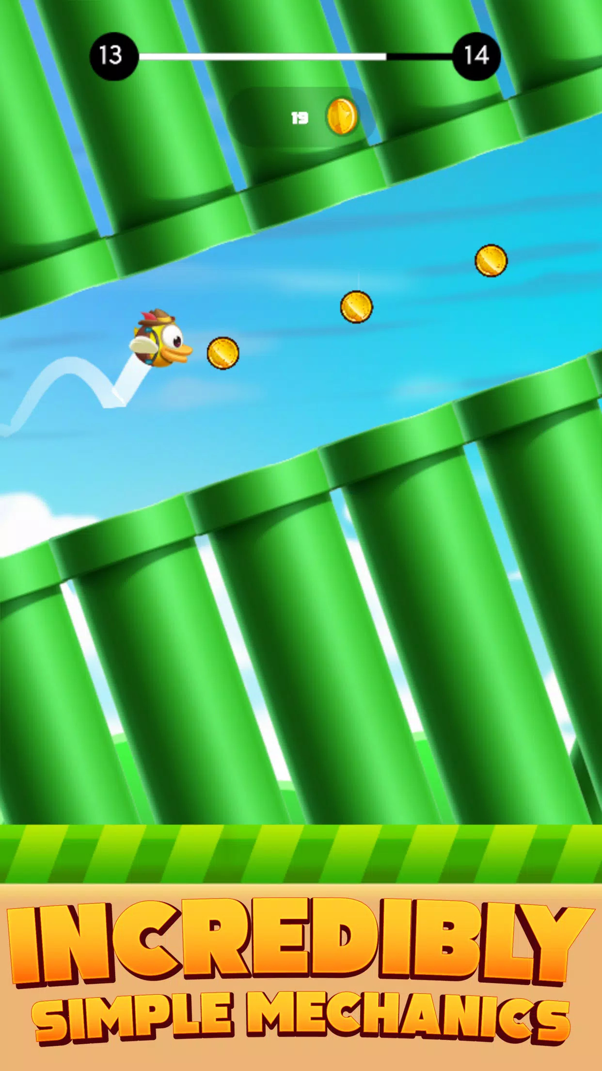 飞翔的小鸟游戏(Flapping Flying Bird Game)图3