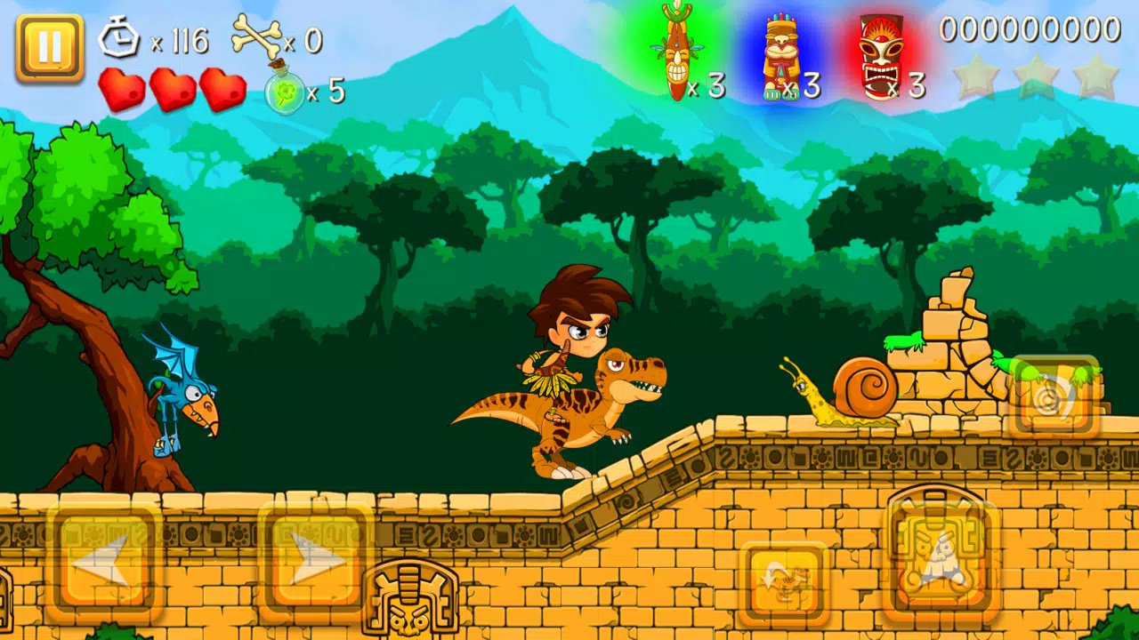 超级战士恐龙冒险游戏(Super Warrior Dino Adventures)图1