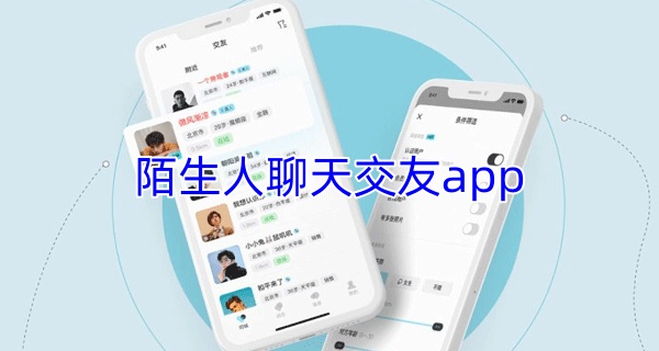 陌生人聊天交友app