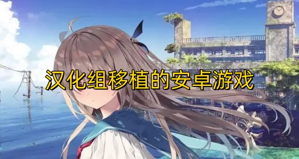 汉化组移植的安卓游戏